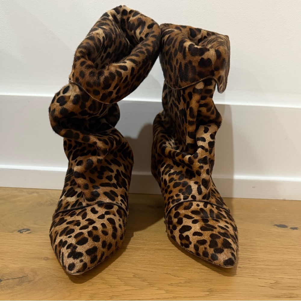 Isabel Marant Erik Leopard Print Bootie Size 39 Great condition - Picture 6 of 9